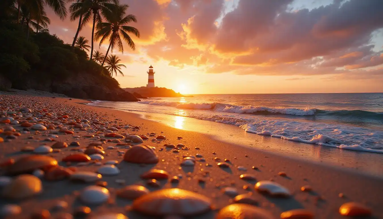 A solitary figure gazes at a serene coastal dawn. A solitary figure gazes at a serene coastal dawn.